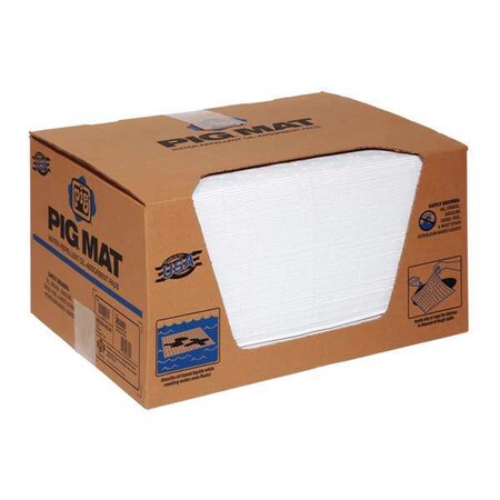 New Pig 26300 PIG Water-Repellent, Oil-Absorbent, Medium-Weight Mat Pad - 15" x 20"