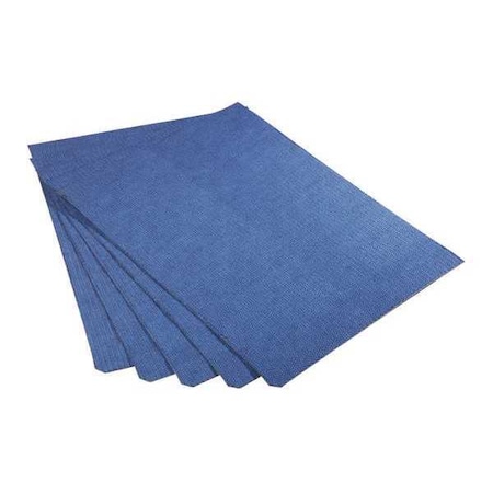 Pig Sorbent Liner, 2 gal, 16 3/4 in x 22 in, Universal, Blue, 5 PK 25821