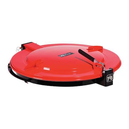Pig Latching Lid for Fiber Drum, Red DRM1199-RD