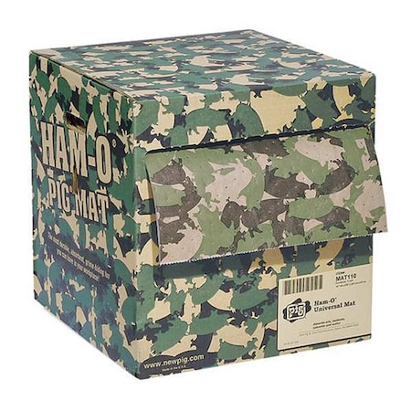 Pig Sorbent Roll, 23 gal, 16 in x 200 ft, Universal, Green, Polypropylene MAT110