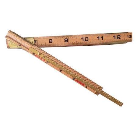 Westward Folding Rule, 72 in., Standard 30PC14