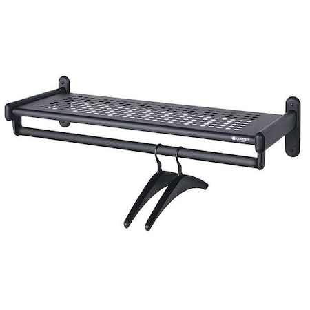 QUARTET Shelf Rack, Black, 48 In 20404