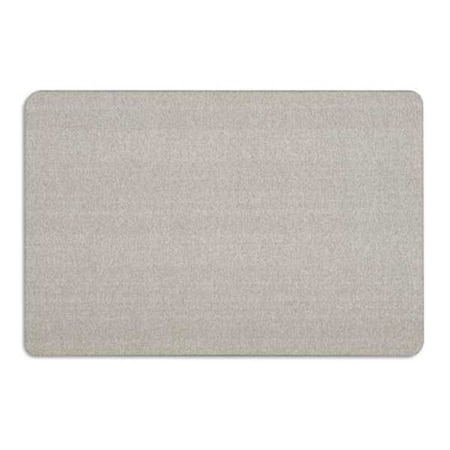 Quartet Fabric Bulletin Board 2 x 3 ft., Gray 7683G