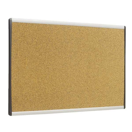 QUARTET Cubicle Bulletin Board, Silver Frame ARCB3018