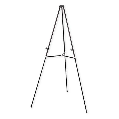 Quartet Portable Telescoping Display Easel, Black 51E