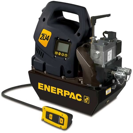 Enerpac ZU4208TB-Q, Electric Hydraulic Torque Wrench Pump, Pro, LCD Display, 1.75 gallon Usable Oil, 115V ZU4208TB-Q