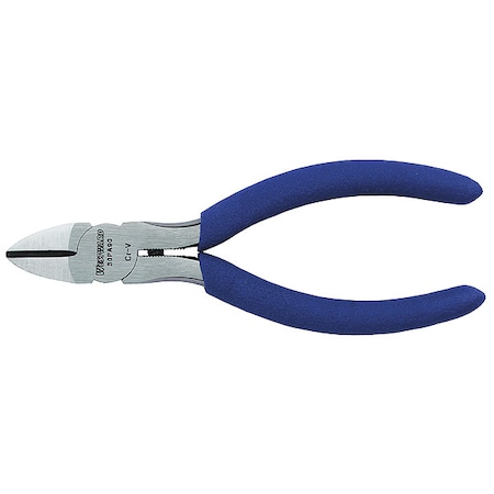 Westward 5 1/4 in Diagonal Cutting Plier Semiflush Cut Narrow Nose Uninsulated 30PA90