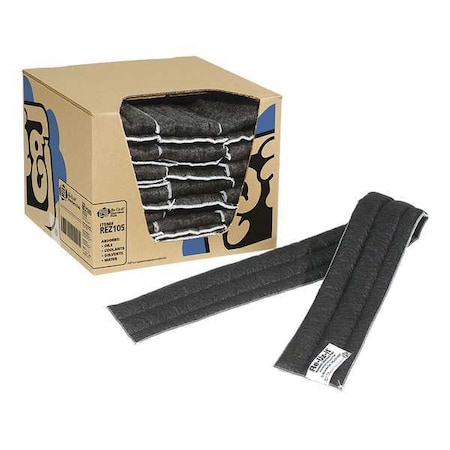 Pig Sorbent Pad, 7 gal, 5 in x 48 in, Universal, Gray, 20 PK REZ105