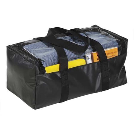 Pig Spill Kit, 8 gal Volume Absorbed per Kit, Bag, Black, 52 KIT289