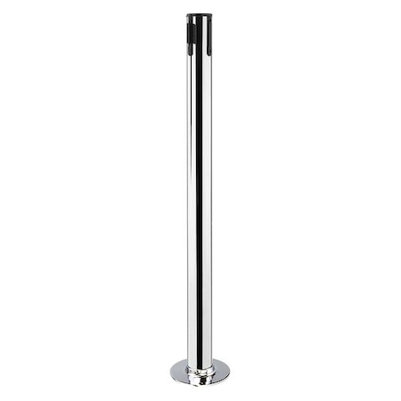 Tensabarrier Receiver Post, 36-1/2 In H 889R-3P-3P-RCV