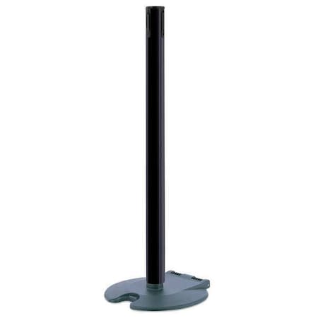 Tensabarrier Receiver Post, 38 In H, Black RB1-89-33-RCV