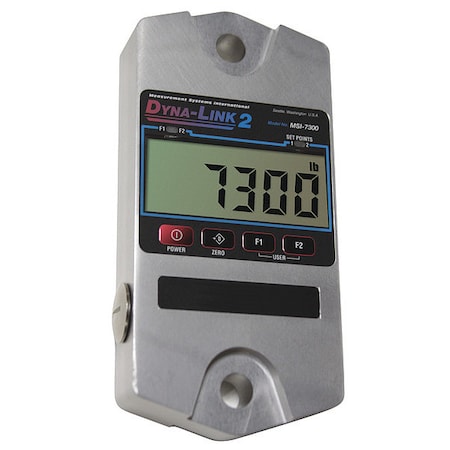 Msi Wireless Crane Dynamometer 50,000 lb. Capacity, 3-1/4" x 7-1/2" MSI-7300-50000RF