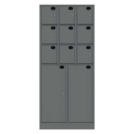 Sentinel Evidence Locker, 36inW, Gray, 14Compartment 11AA-NPT