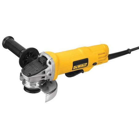 Dewalt 4-1/2 in. (115 mm) Paddle Switch Small Angle Grinder, 7.5 amp, Barrel Grip DWE4012
