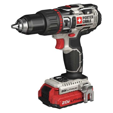 Porter-Cable 20V MAX* Cordless Hammer Drill Kit PCC620LB
