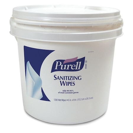 Purell Sanitizer Wipes Bucket, Bucket, 12" x 11" 9117-MT