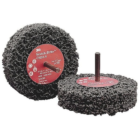 Scotch-Brite Quick Change Disc, 4in. Dia. 61500070687