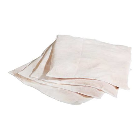 Pig Sorbent Pillow, 1 gal, 12 in x 12 in, Harsh Chemicals, Pink, 4 PK PIL352