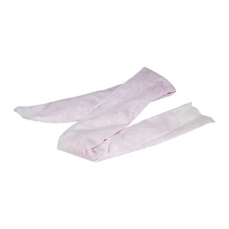 Pig Sorbent Sock, 1 gal, 2 in x 48 in, Acids, Pink, 4 PK PIG309