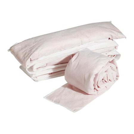 Pig Sorbent Sock, 1 gal, 2 in x 48 in, Bases, Pink, 4 PK PIG353