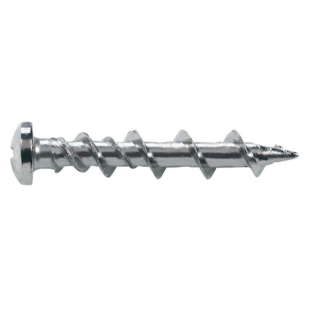 DEWALT Wall-Dog Wall Anchor Screw, 1-1/4" L, Steel, 100 PK 02316-PWR