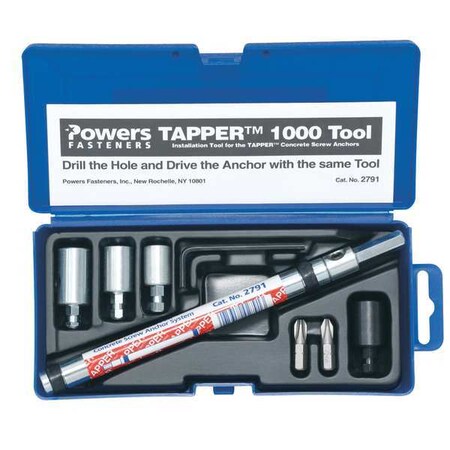 Dewalt Drop-In Anchor Setting Tool Set, 3 pc 02791-PWR