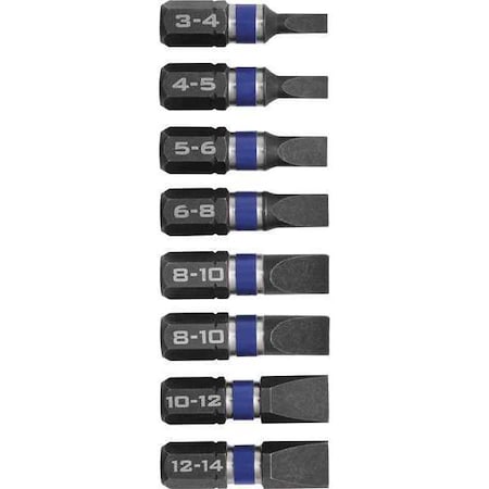Irwin Insert Bit Set, 8 Pieces, 1/4