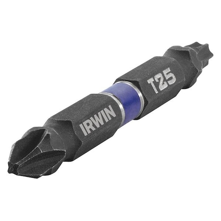 Irwin Power Bit, SAE, 2-1/2" Bit L, PK2, Shank Style: Hex IWAF32DEP2T252
