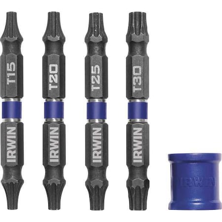 Irwin 5 Piece Power Bit Set, 1/4" 1903518