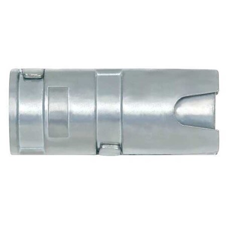 Dewalt Single Single Lag Shield, 1/4" Dia, 1-5/16" L, Alloy Steel Plain, 50 PK 09650-PWR