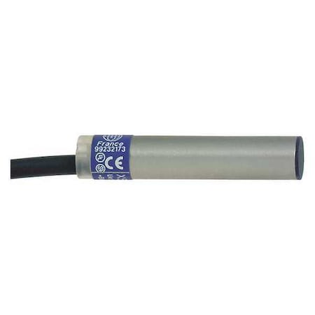 Telemecanique Sensors Cylindrical, Inductive Proximity Sensor, 7 mm Dia., Stainless Steel, 2 m, Bare Wire, 3 Wires, Shielded XS506B1NBL2