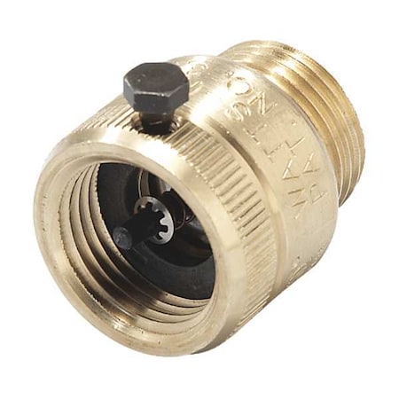Watts Vacuum Breaker, 3/4in, GHT, Lead Free Brass 3/4 LF8BI