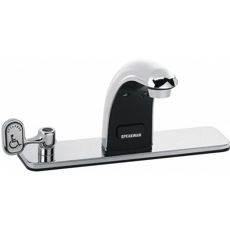 Speakman Sensor 8" Mount, 3 Hole Bathroom Faucet, Chrome S-8728-CA