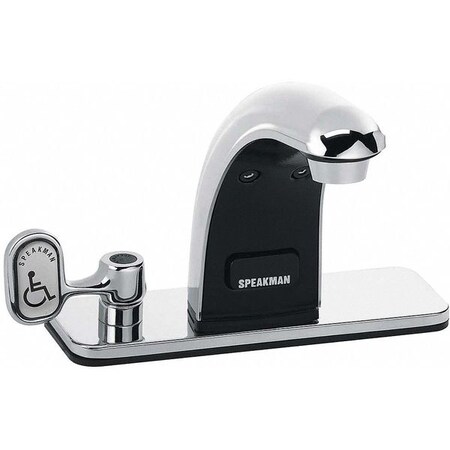 Speakman Sensor 8" Mount, 3 Hole Bathroom Faucet, Chrome S-8817-CA