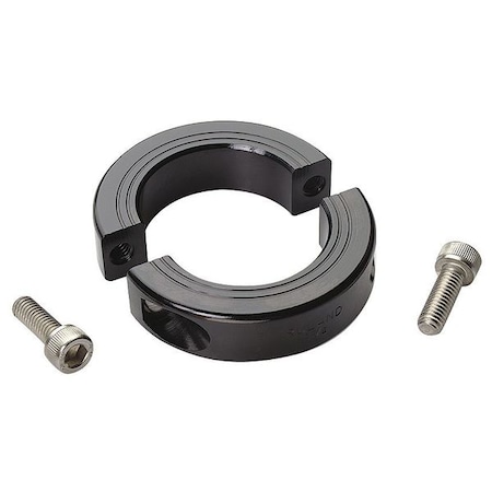 RULAND Shaft Collar, Clamp, 2Pc, 7mm, 2024 Aluminum MSP-7-AN