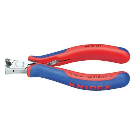 Knipex 4 1/2 in End Cutting Nipper Uninsulated 64 12 115
