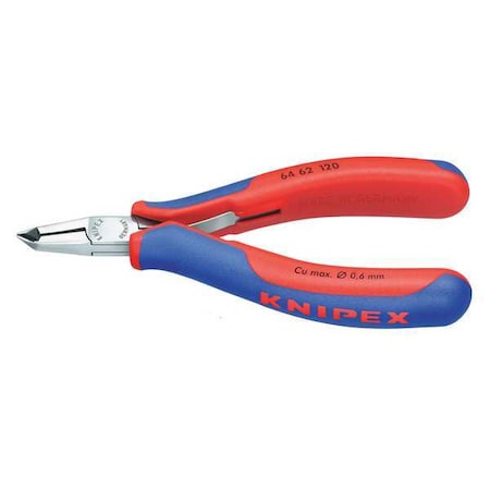Knipex 4 3/4 in End Cutting Nipper Uninsulated 64 62 120