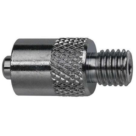 Zoro Select Male Luer 1/4-28, Male, 316 stainless steel, Silver G527