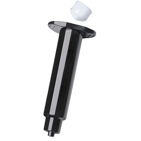 Zoro Select Dispensing Syringe, Disposable, Polypropylene, Black, 10 PK G721