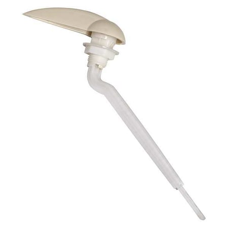 American Standard Trip Lever, Left Hand, Plastic, White 738995-0200A
