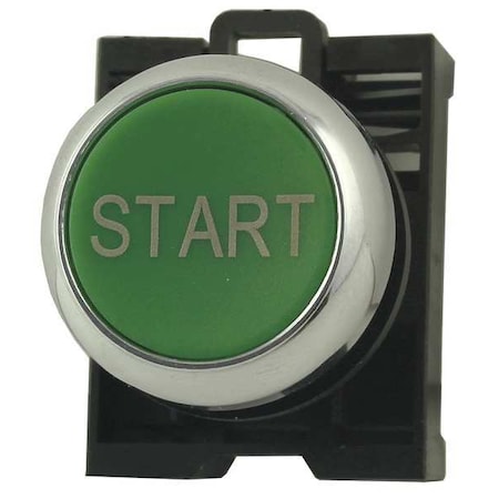 Eaton Push Button operator, 22 mm, Green M22M-DH-G-GB1
