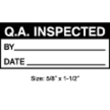 Stranco Inspection Label, English, Quality, PK350, TC-10734 TC-10734