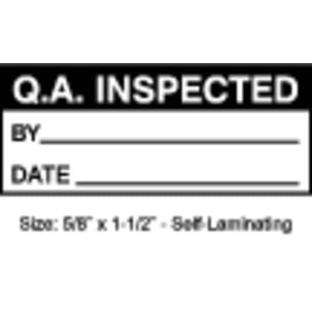 Stranco Inspection Label, English, Quality, PK350, TCSL2-10734 TCSL2-10734