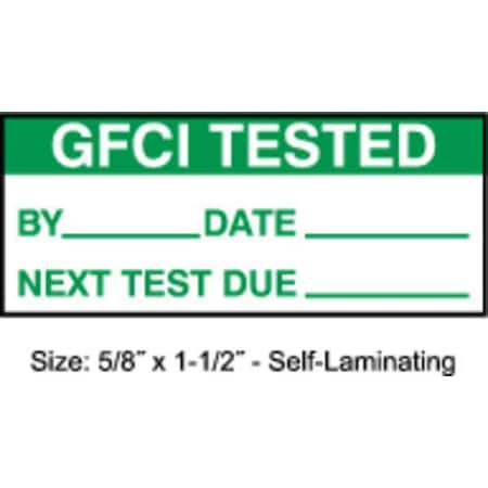 Stranco Inspection Label, ENG, Maintenance, PK350, TCSL2-10904 TCSL2-10904