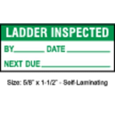 Stranco Inspection Label, ENG, Maintenance, PK350, TCSL2-22131 TCSL2-22131