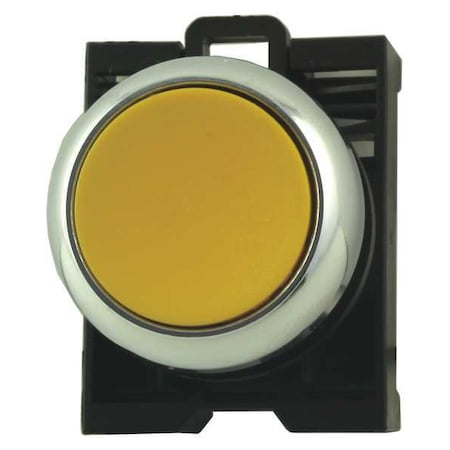 Eaton Illum Push Button Operator, 22mm, Yellow M22M-DL-Y