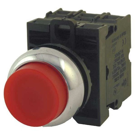 Eaton Illuminated Push Button, 22mm, Red M22M-DLH-R-K11-R