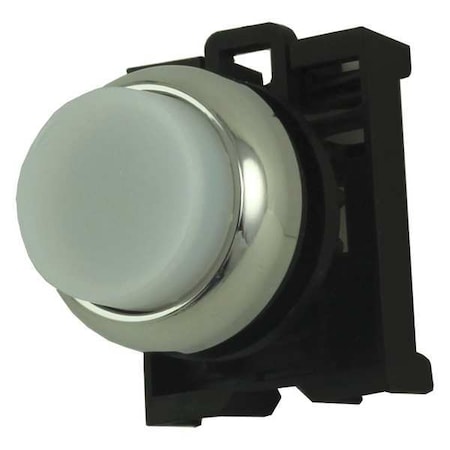 Eaton Illum Push Button Operator, 22mm, White M22M-DLH-W