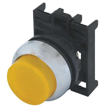 Eaton Illum Push Button Operator, 22mm, Yellow M22M-DLH-Y