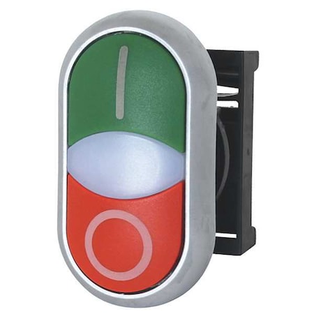 Eaton Non-Illuminated Multihead Operator, 22 mm, Oval M22-DDL-GR-X1-X0